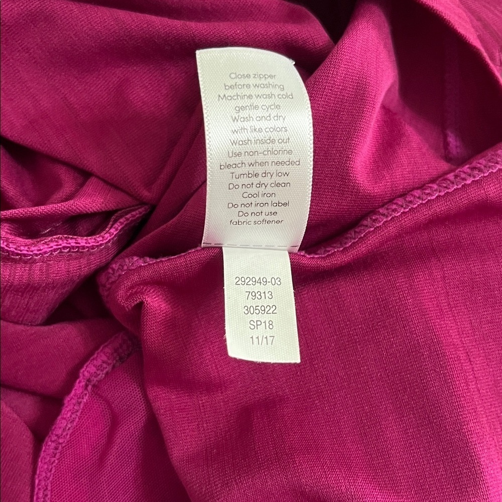Athleta Deep fuscia Long Sleeve Top - Picture 9 of 9